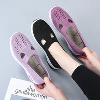 Muxinfei - Women's Breathable Mesh Slip-On Sneakers for Summer 2