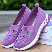 Muxinfei - Women's Breathable Mesh Slip-On Sneakers for Summer 4