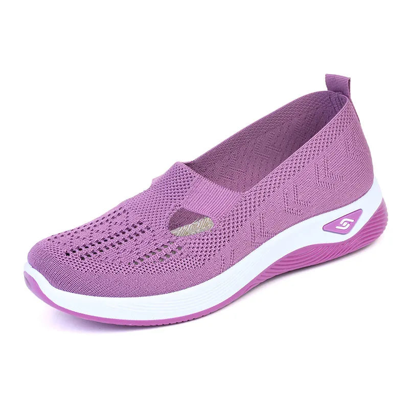 Muxinfei - Women's Breathable Mesh Slip-On Sneakers for Summer 8