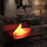 Mystic Dragon LED Lamp - Multicolor Ambient Glow for Fantasy Decor 0