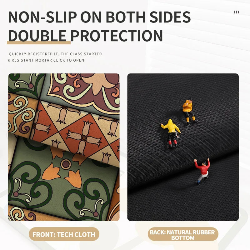 Non-Slip Coffee Maker Mat - Quick Dry Diatom Mud & Sponge with Rubber Grip 2