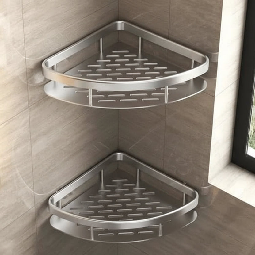 NordicShelf - Adhesive Bathroom Shelf for Easy Storage & Shower Use 12
