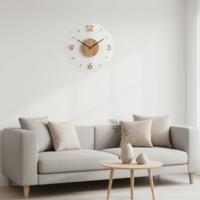 Nordic Clock - Modern Silent Wooden Wall Clock Decor for Stylish Spaces 2
