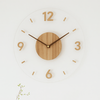 Nordic Clock - Modern Silent Wooden Wall Clock Decor for Stylish Spaces 4