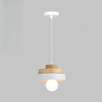 Nordic Modern Chandelier Light - Elegant Wrought Iron & Solid Wood Design for Dining Rooms 9