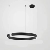 Nordic Ring LED Pendant Light - Dimmable Kitchen Pendant Lighting for Modern Spaces 11