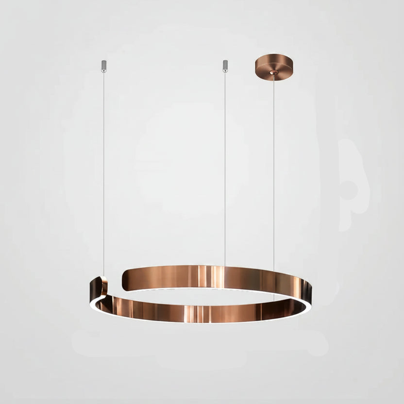 Nordic Ring LED Pendant Light - Dimmable Kitchen Pendant Lighting for Modern Spaces 16