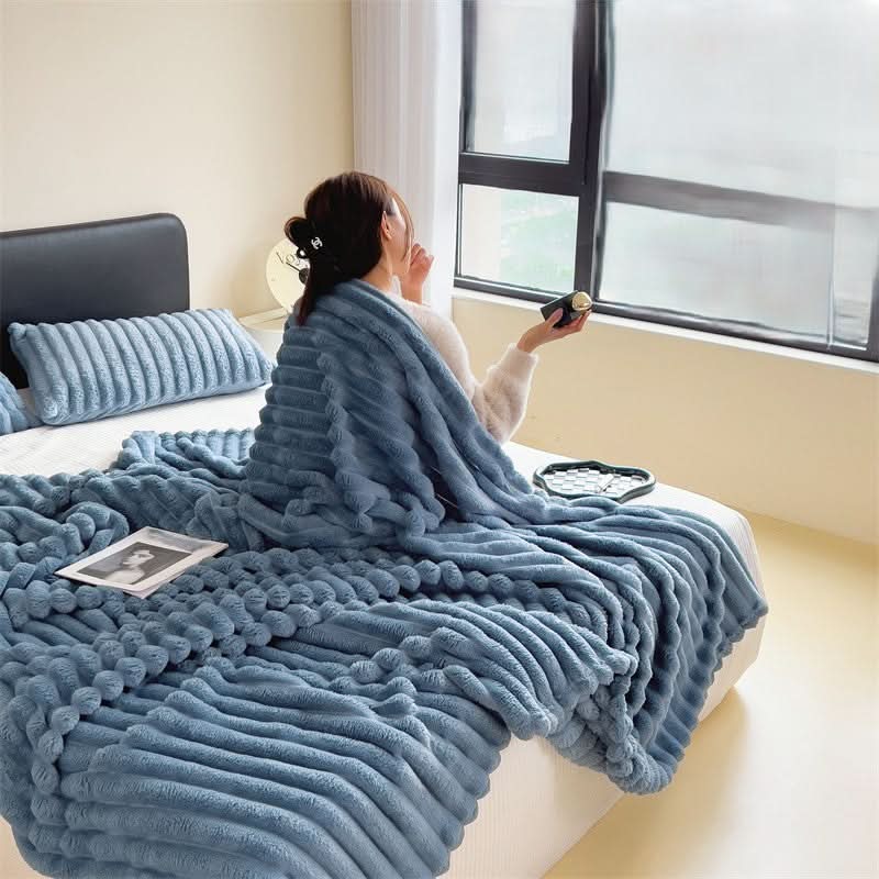 VELVETREST – Couverture moelleuse pour des soirées tout en confort