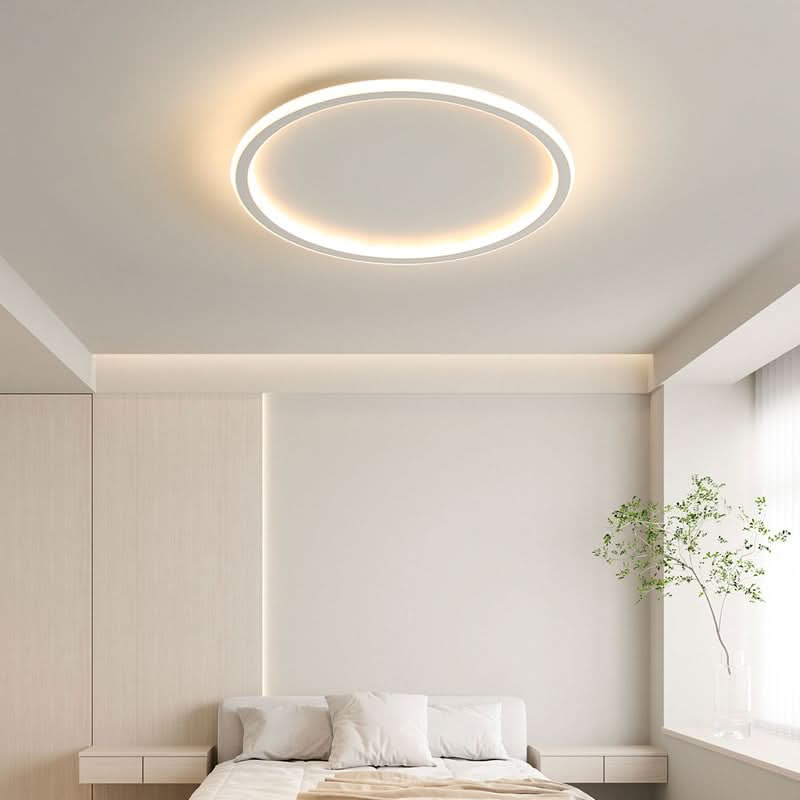 RUNDLYS – Scandinavian Round LED Ceiling Lamp for Soft Ambient Glow