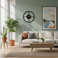 TIMEAVIA – Geräuschlose Wanduhr für eine stilvolle Wohnraumgestaltung