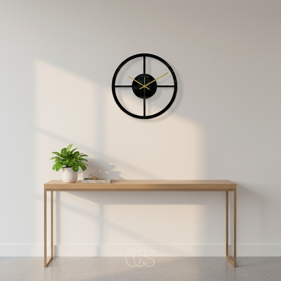 TIMEAVIA – Geräuschlose Wanduhr für eine stilvolle Wohnraumgestaltung