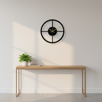TIMEAVIA – Geräuschlose Wanduhr für eine stilvolle Wohnraumgestaltung