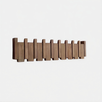 OAKRHYTHM – Porte-manteau mural élégant en forme de piano