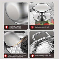 PANVION – Premium titanium wok with round bottom for induction cookers and effortless stir-frying 5