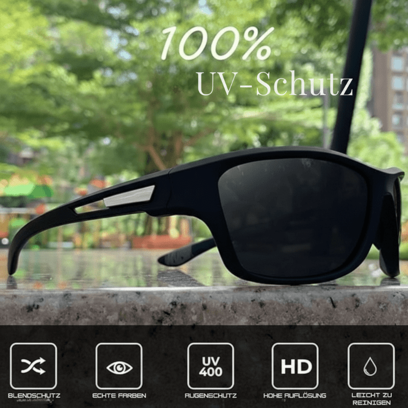 POLARSPORTX Pro - Polarised sports sunglasses with UV400 protection for outdoor & everyday wear 4