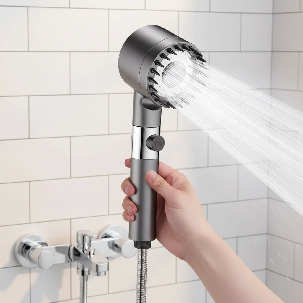 POWERSTREAM – High-Pressure & Filtered Shower Experience for Your Bathroom 2