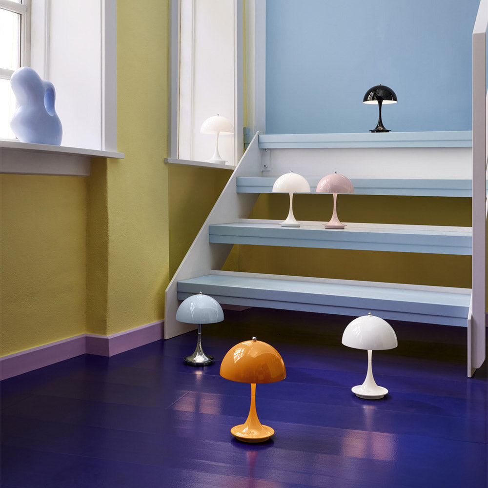 Panthella - Rechargeable Cordless Table Lamp with Modern Design and Touch Dimming 6