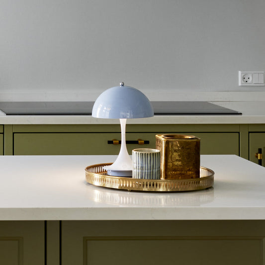 Panthella - Rechargeable Cordless Table Lamp with Modern Design and Touch Dimming 8