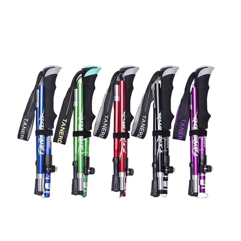 PeakPath - Adjustable Trekking Poles with Ergonomic Handles & Non-Slip Tips 4