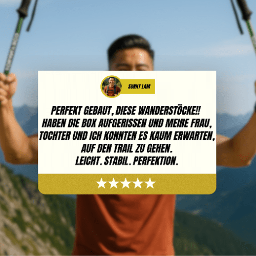 PeakPath - Adjustable Trekking Poles with Ergonomic Handles & Non-Slip Tips 8
