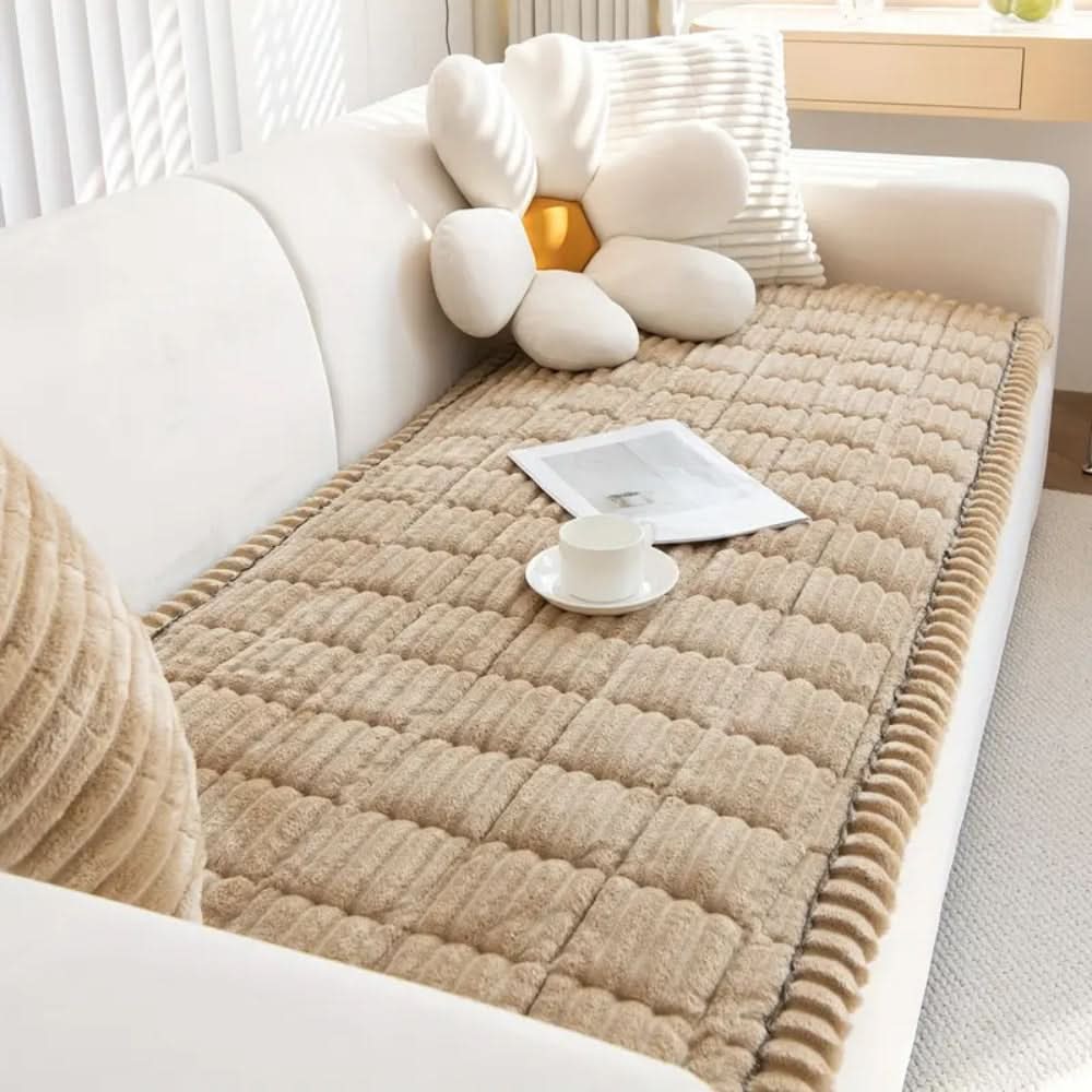 COZAVEN – Copridivano in peluche per un comfort morbido e accogliente