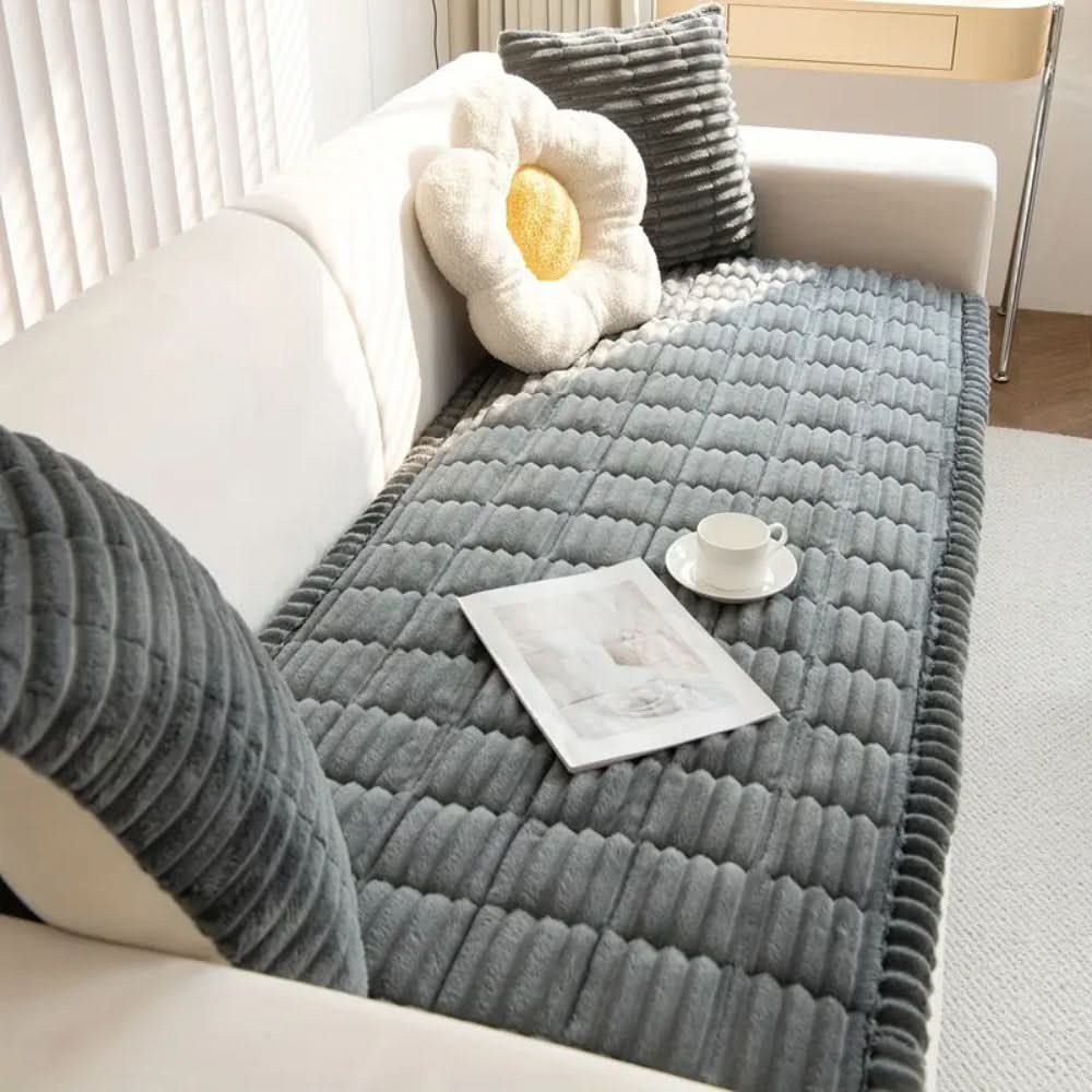 COZAVEN – Copridivano in peluche per un comfort morbido e accogliente