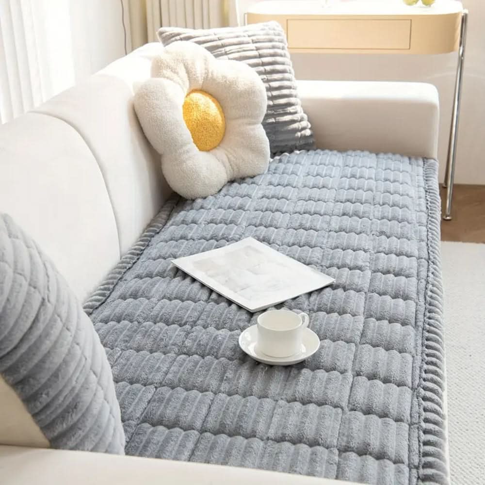 COZAVEN – Copridivano in peluche per un comfort morbido e accogliente