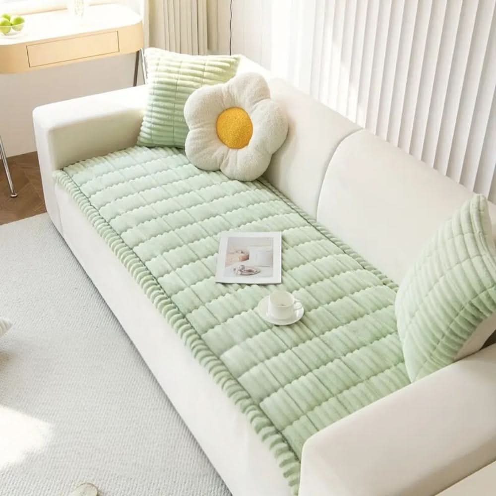 COZAVEN – Copridivano in peluche per un comfort morbido e accogliente