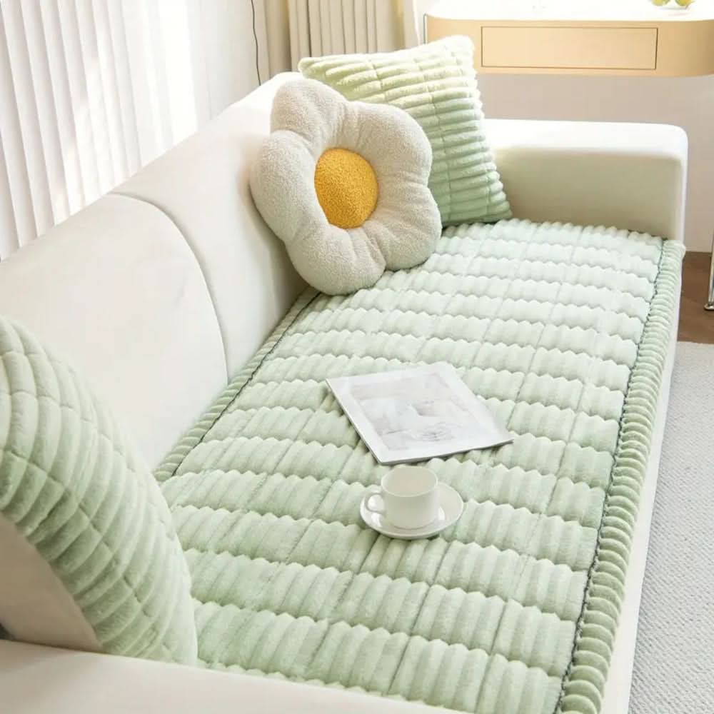 COZAVEN – Copridivano in peluche per un comfort morbido e accogliente