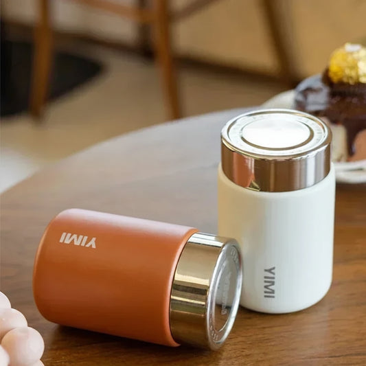 Portable 230ml Stainless Steel 316 Thermos Mug - Leak-Proof Vacuum Flask 3