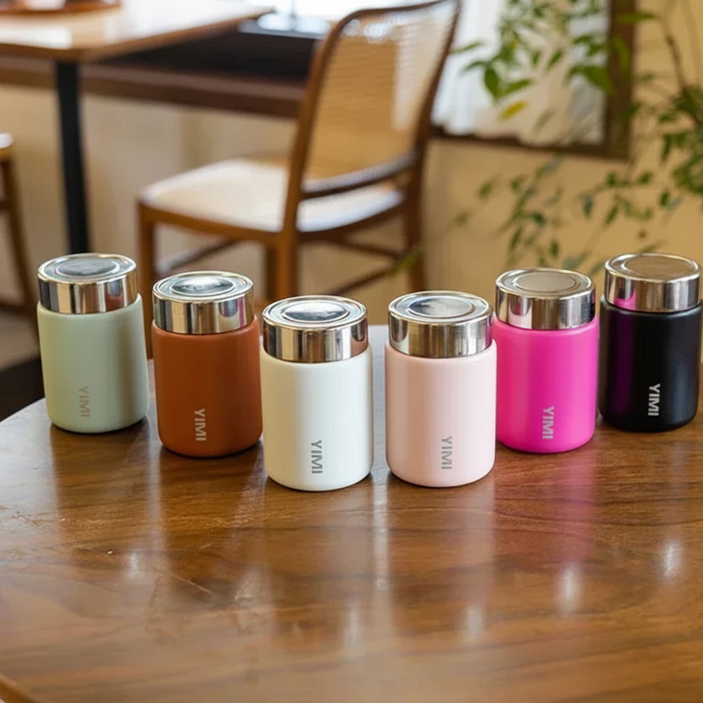 Portable 230ml Stainless Steel 316 Thermos Mug - Leak-Proof Vacuum Flask 4