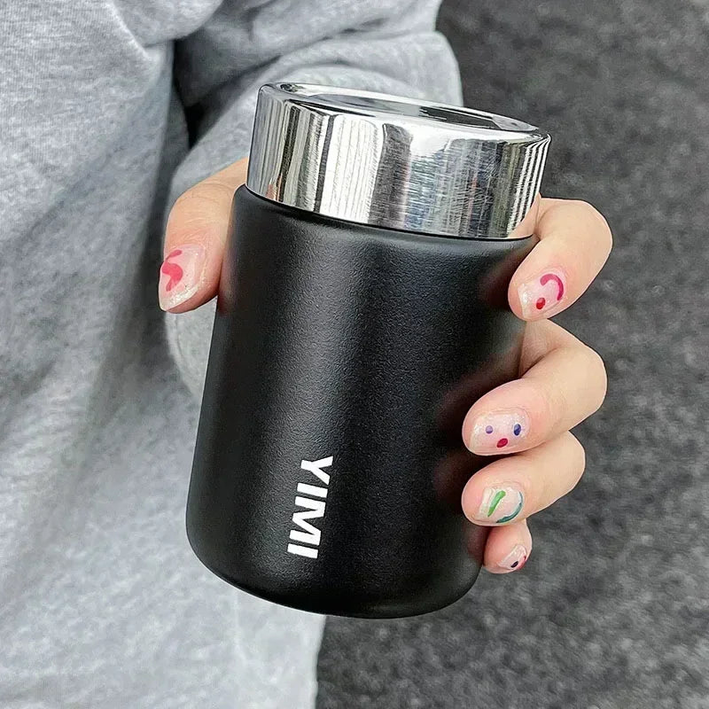 Portable 230ml Stainless Steel 316 Thermos Mug - Leak-Proof Vacuum Flask 5