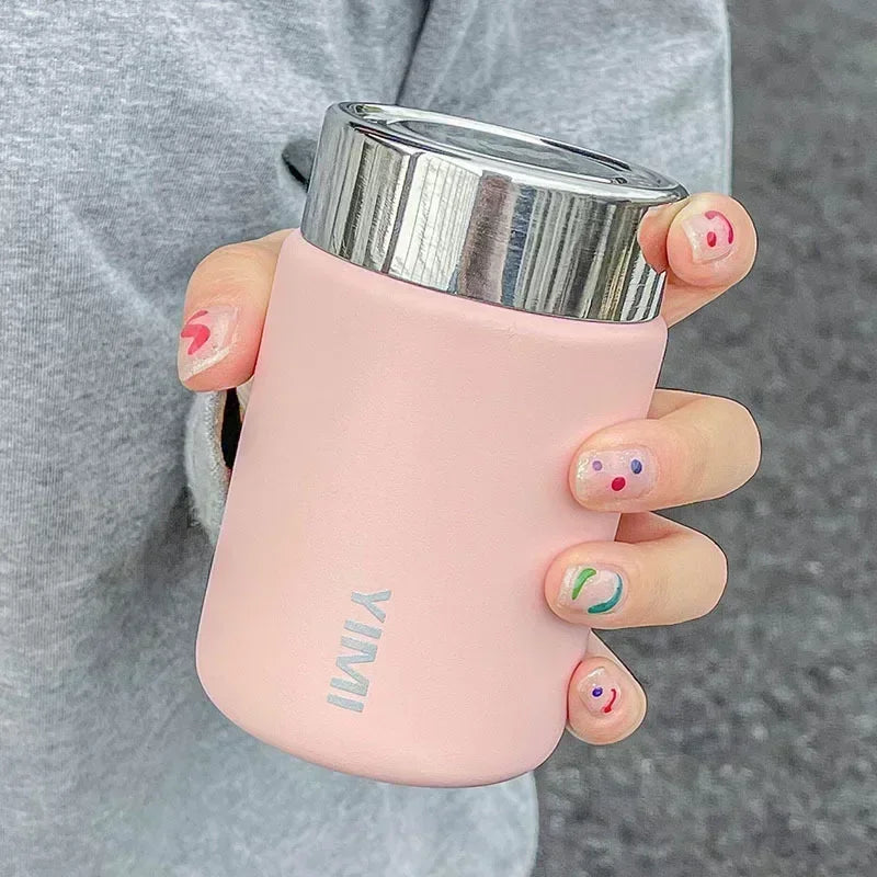 Portable 230ml Stainless Steel 316 Thermos Mug - Leak-Proof Vacuum Flask 6
