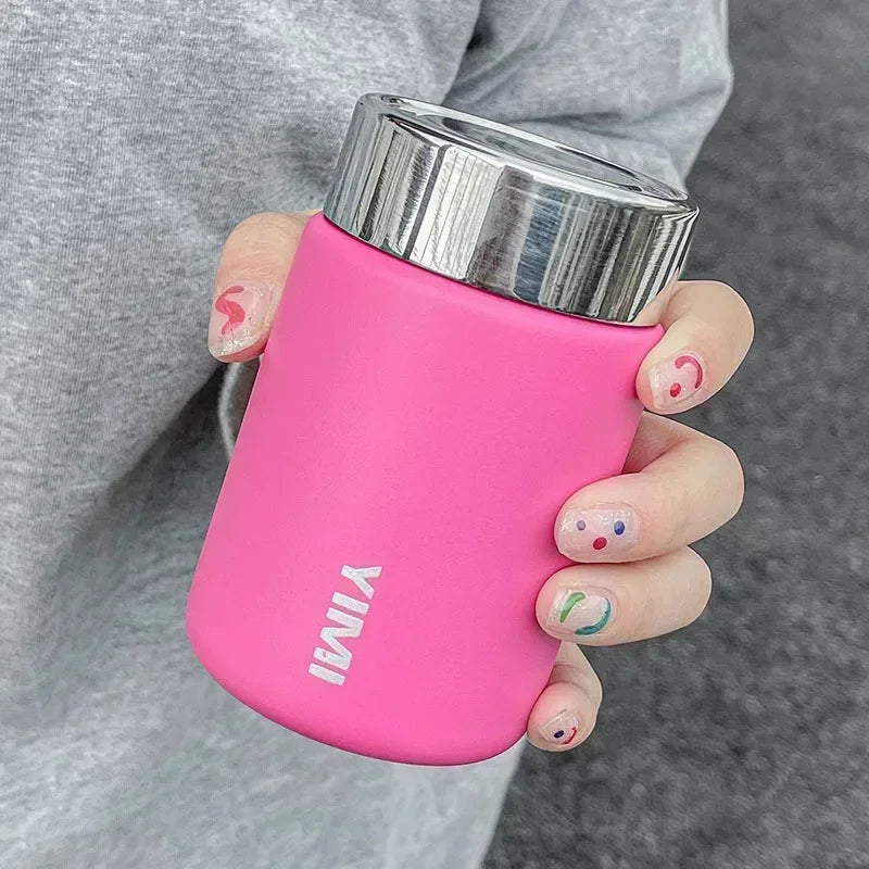 Portable 230ml Stainless Steel 316 Thermos Mug - Leak-Proof Vacuum Flask 7