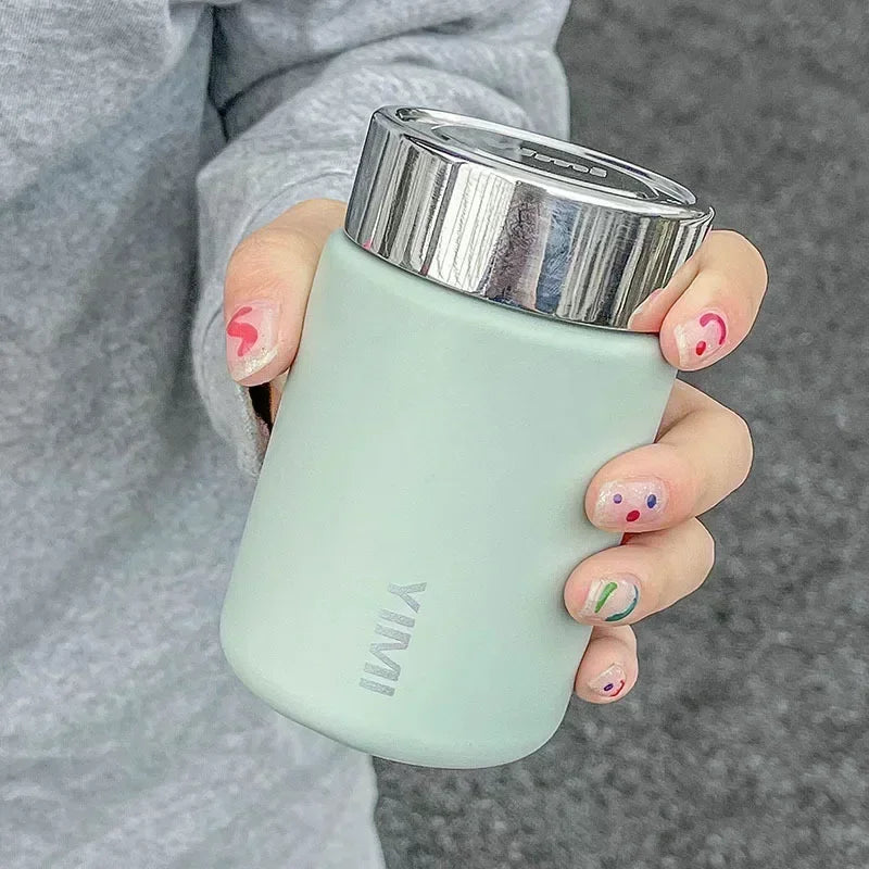 Portable 230ml Stainless Steel 316 Thermos Mug - Leak-Proof Vacuum Flask 8