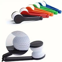 Portable Mini Eyeglass Cleaner with Soft Microfiber Bristles for Clear Vision 1