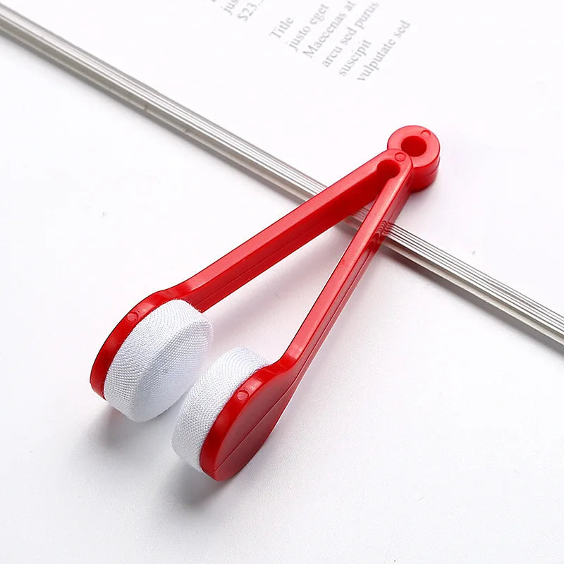 Portable Mini Eyeglass Cleaner with Soft Microfiber Bristles for Clear Vision 6