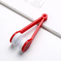 Portable Mini Eyeglass Cleaner with Soft Microfiber Bristles for Clear Vision 6