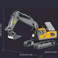 PowerPro - Remote Controlled Excavator Toy with Movable Arm & 2.4GHz RC Digger 5