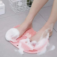 Premium Exfoliating Foot Brush & Back Scrubber with Anti-Slip Suction Cup 3