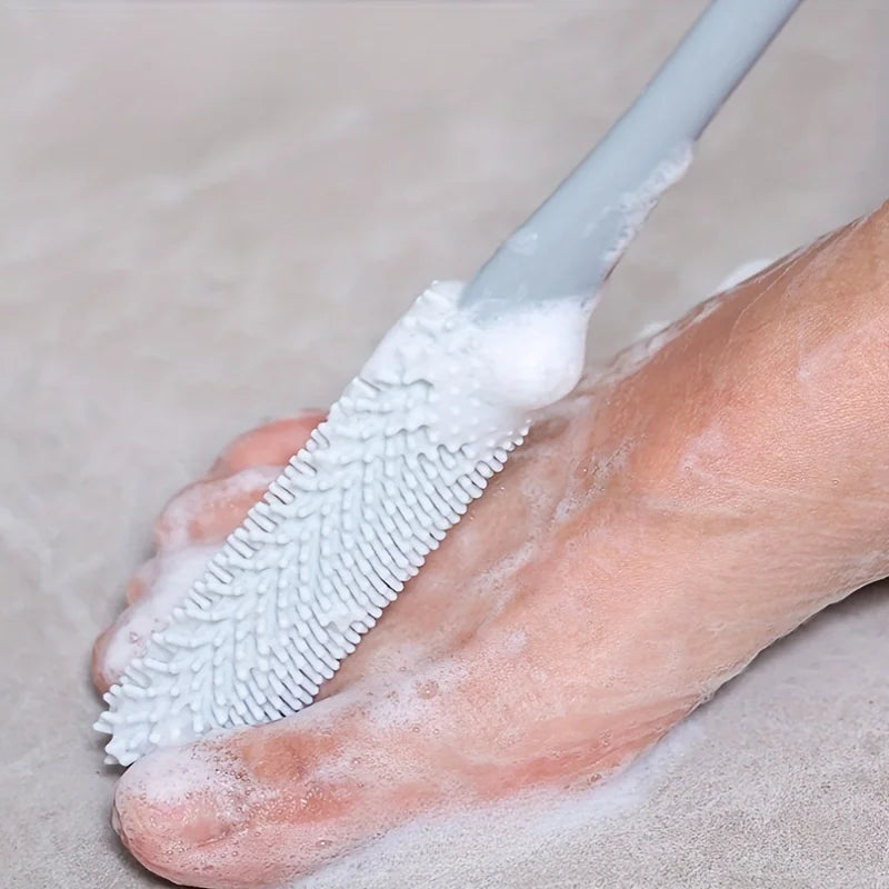 Premium Foot Care - Toe Seam Cleaner & Exfoliating Scrub Brush 2