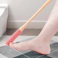 Premium Foot Care - Toe Seam Cleaner & Exfoliating Scrub Brush 5