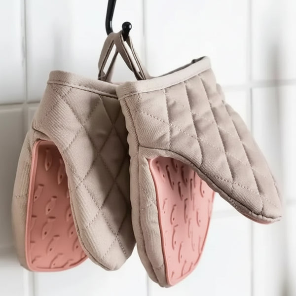 HEATGUARD – Ensemble de gants de four en silicone