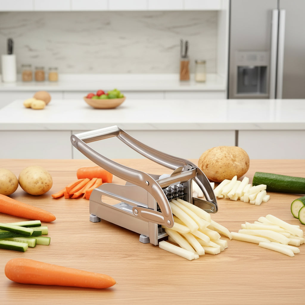 Premium Multi-Function Stainless Steel Vegetable Cutter & Slicer 0