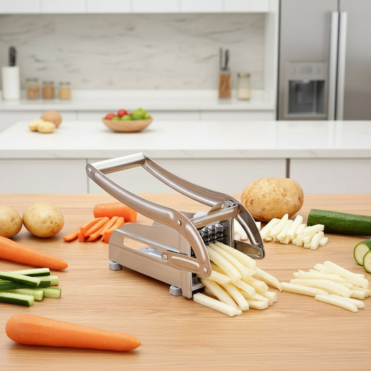 Premium Multi-Function Stainless Steel Vegetable Cutter & Slicer 0