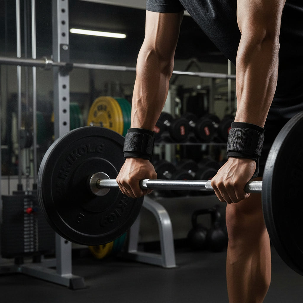 Premium Non-Slip Weight Lifting Hooks - Heavy-Duty Hook Straps for Powerlifting & Bodybuilding 1