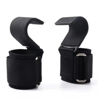 Premium Non-Slip Weight Lifting Hooks - Heavy-Duty Hook Straps for Powerlifting & Bodybuilding 7