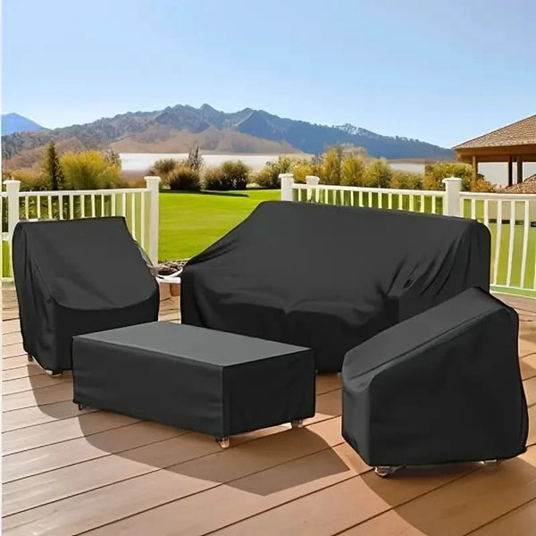 SHIELDLIVA – Housse pour chaises et canapés d’extérieur pour protection toutes saisons