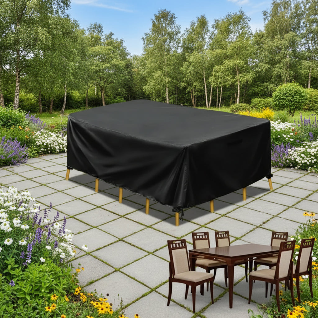 Premium Outdoor Furniture Cover - Waterproof Protection for Patio Chairs & Table 1