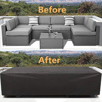 Premium Outdoor Furniture Cover - Waterproof Protection for Patio Chairs & Table 3